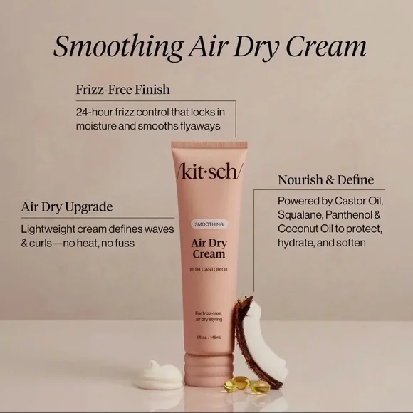 Kitsch Air Dry Cream in Soft Pink - Picture 2 of 2